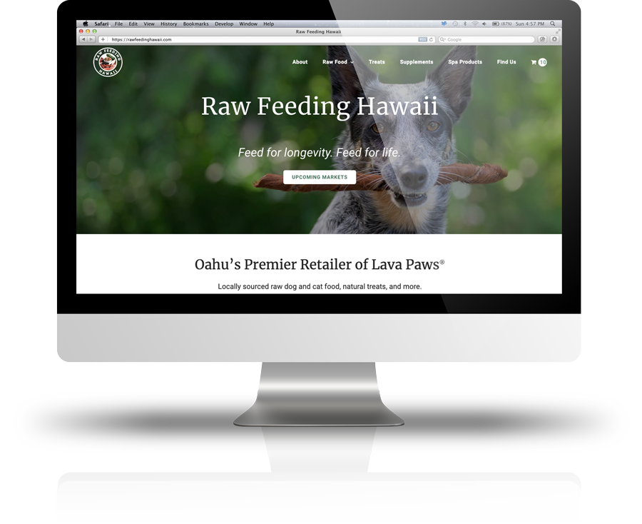 raw feeding hawaii website