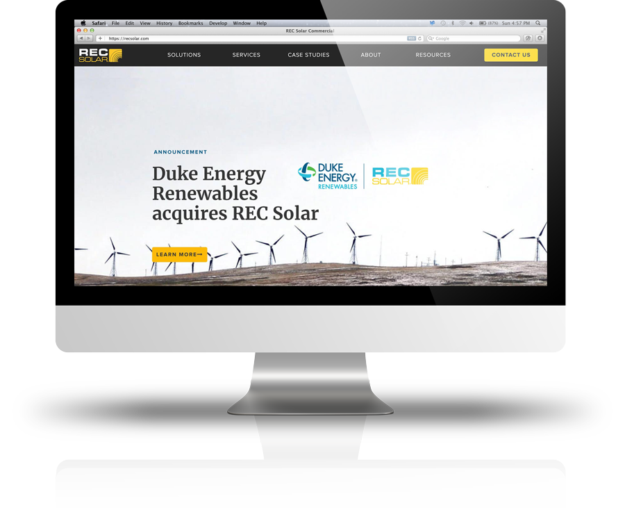 rec solar website
